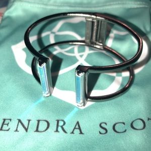 Kendra Scott Gunmetal Iredescent Bracelet